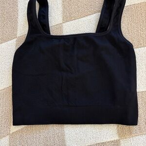 Women's Seamless Square Neck Cropped
Tank Top - All In Motion™ Black L